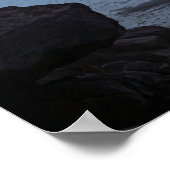 Poster Lune de minuit | Arctic, Svalbard (Coin)