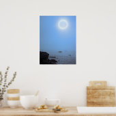 Poster Lune de minuit | Arctic, Svalbard (Cuisine)