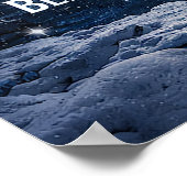 POSTER LUNE DE NEIGE (Coin)