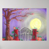 Poster Lune de récolte (Devant)