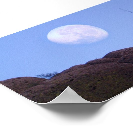 Poster Lune de superstition (Coin)