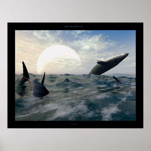 Poster Lune d'eau de Taurus IV (Devant)