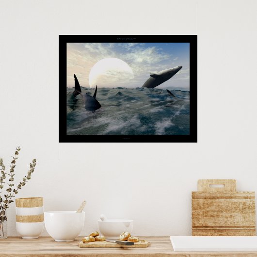 Poster Lune d'eau de Taurus IV (Cuisine)