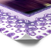 Poster Lune derrière Montains (Coin)