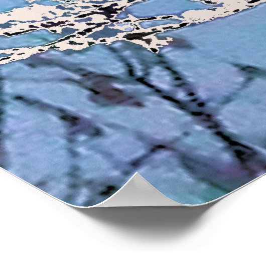 Poster Lune d'hiver (Coin)