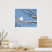 Poster Lune d'hiver (Cuisine)