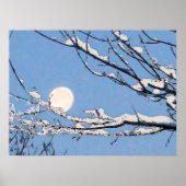 Poster Lune d'hiver (Devant)