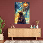 Poster Lune d'ours