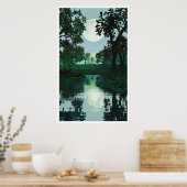 Poster Lune et eau 2 (Cuisine)