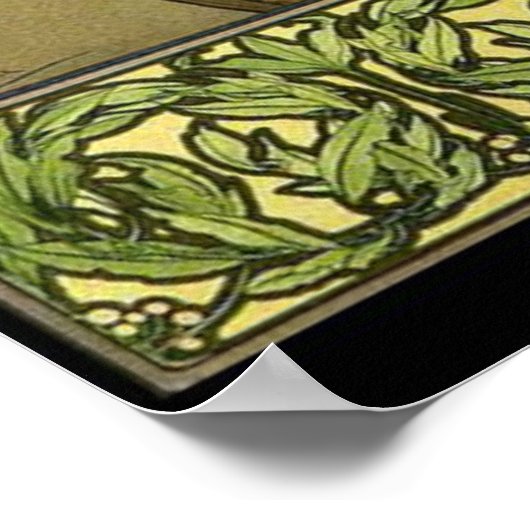 Poster Lune et Etoiles 1902 (Coin)