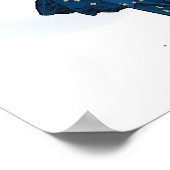 Poster Lune et étoiles Mucha redo (Coin)