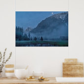 Poster Lune et pois au-dessus de la prairie de Leidig (Cuisine)