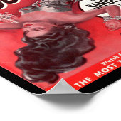 Poster Lune et six pence (Coin)