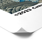 Poster Lune... Étoiles...et des rêves (Coin)