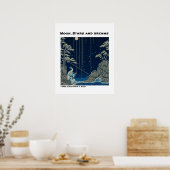 Poster Lune... Étoiles...et des rêves (Cuisine)