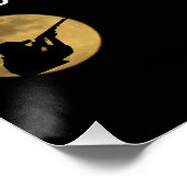 Poster Lune indienne pleine (Coin)