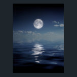 Poster Lune pâle<br><div class="desc"></div>