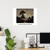Poster Lune Par Ralph Albert Blakelock (Bureau à domicile)
