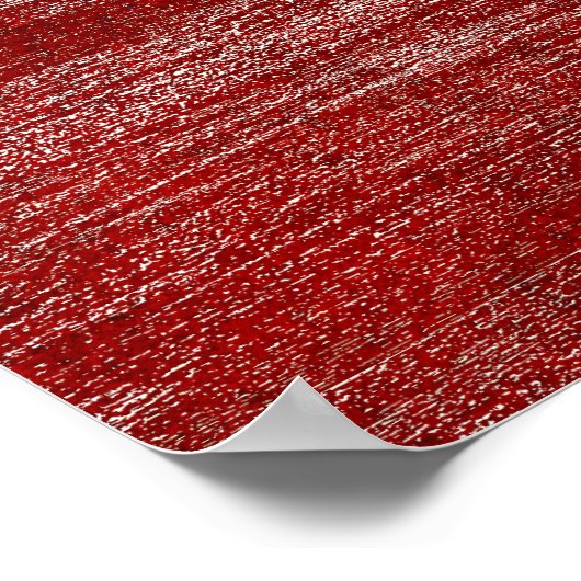 Poster Lune rouge (Coin)