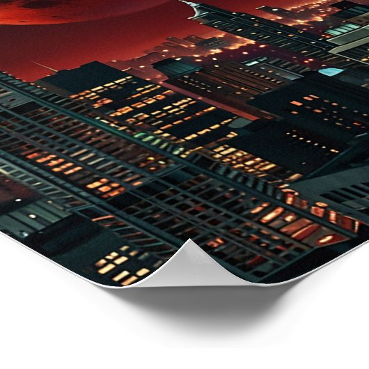 POSTER LUNE SANGUINE (Coin)