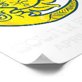 Poster Lune Solaire Eclipse 2024 Totalité Avril 8 Femmes (Coin)