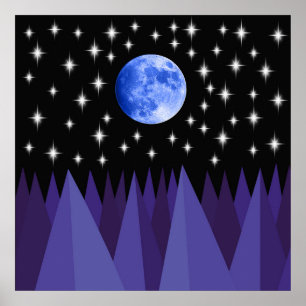 Poster Lune Starlight