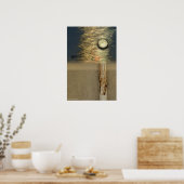 Poster Lune sur bouleau par Gregory Gallo (Cuisine)