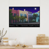 Poster Lune sur la ligne arc-en-ciel (Cuisine)