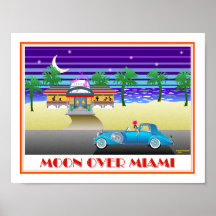 Lune sur Miami