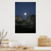 Poster Lune sur Seneca Rock, Virginie-Occidentale (Cuisine)