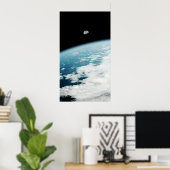 Poster Lune sur Terre (Bureau à domicile)