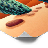 Poster Lunes du désert du sud-ouest (Coin)