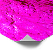 Poster Lunettes de couleur rose (Coin)