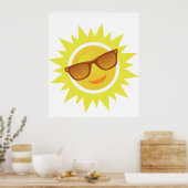 Poster Lunettes de soleil (Cuisine)