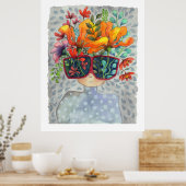 Poster Lunettes de soleil Création Art Imprimer (Cuisine)