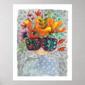Poster Lunettes de soleil Création Art Imprimer (Devant)