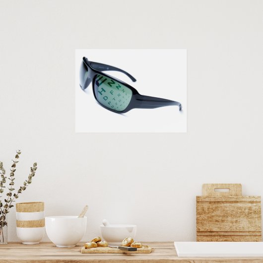 Poster Lunettes de soleil dioptriques (Cuisine)
