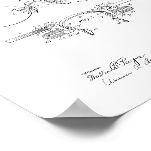 Poster Lunettes de vue (Coin)