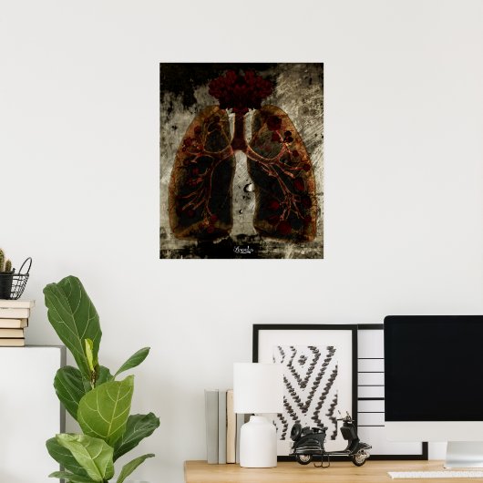 Poster Lung'N'Rose (Bureau à domicile)