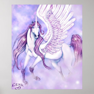 Poster L'Unicorne ~*~ Vol de Fancy ~*~