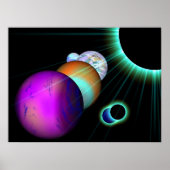 Poster L'univers (Devant)