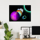 Poster L'univers (Bureau à domicile)