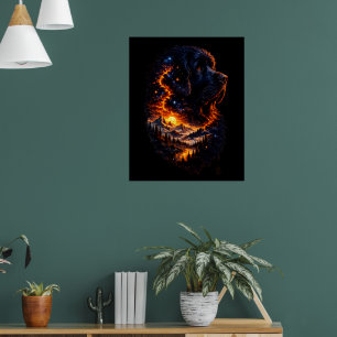Poster L'Univers à l'intérieur d'un Newf