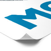 Poster L'Univers est fait de crétins (Coin)