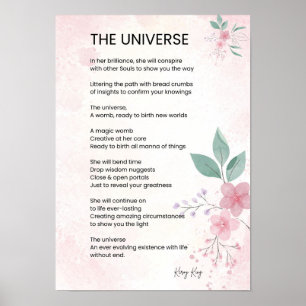 Poster L'Univers - Mettre en oeuvre le poème de l'autonom