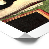 Poster "L'universitaire" par Jessie Willcox Smith (Coin)