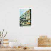 Poster L'usine de chaussures Fagus, conçue par Walter Gro (Cuisine)