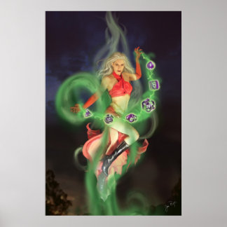 Poster luster_poster, w/signature