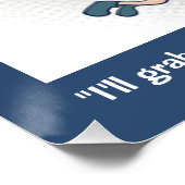 Poster lustré de la fille scout (Coin)