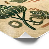 Poster lustré personnalisable Gardener by Day (Coin)